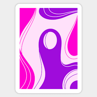 Abstract V23 Sticker